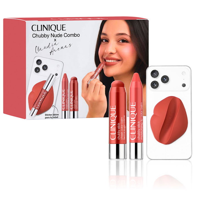 Clinique Claudia Arenas x Chubby Set Nude 3 pièces Clinique Claudia Arenas x Chubby Set Nude 3 pièces