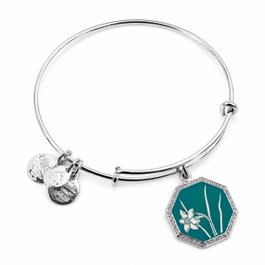 Alex And Ani Pulsera Narciso A14EB100SS Gris