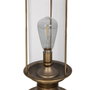 BigBuy Home Lampe de bureau Doré Verre Fer