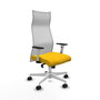 Piqueras y Crespo Chaise de Bureau Albacete Jaune et Blanc