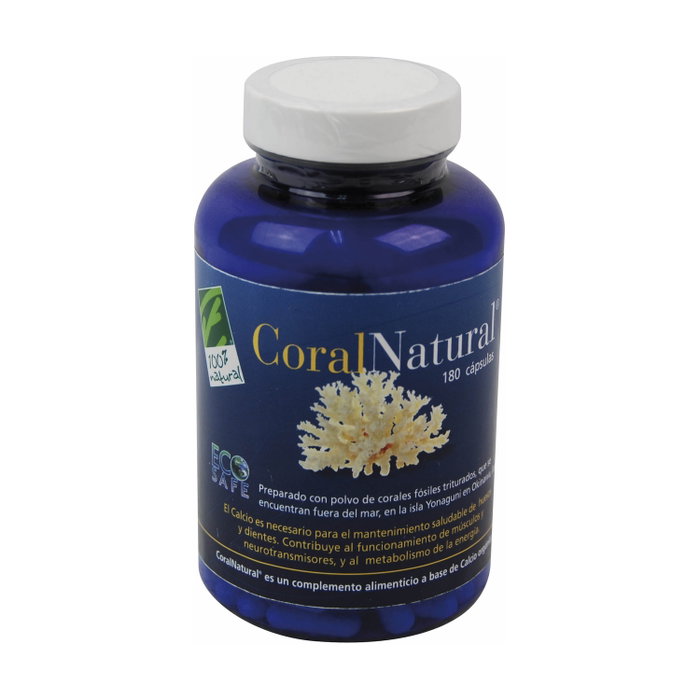 100% Natural Coral Natural 180 capsules 100% Natural Coral Natural 180 capsules