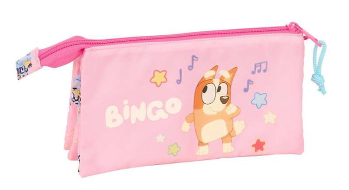 Safta Portatodo triple - Boîte à tout triple, 22 cm x 12 cm x 3 cm, pour enfants à partir de 36 mois