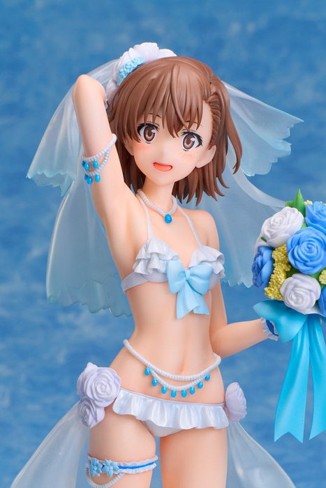 A-DIMENSION A Certain Scientific Railgun T Statuette Mikoto Misaka Wedding Swimsuit Ver. A-DIMENSION A Certain Scientific Railgun T Statuette Mikoto Misaka Wedding Swimsuit Ver.