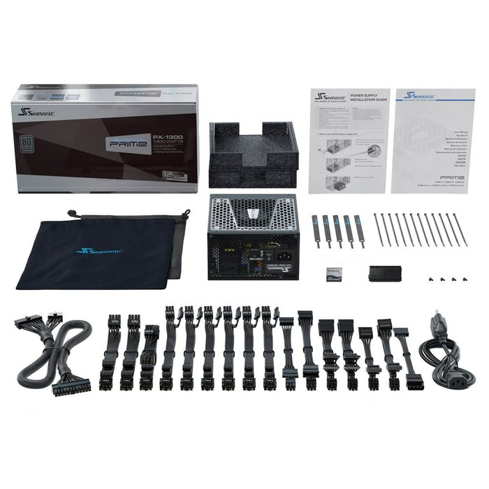 Seasonic PRIME-TX-1300-ATX30 Alimentation PC 1300W 80 Plus Titanium Modulaire Noir