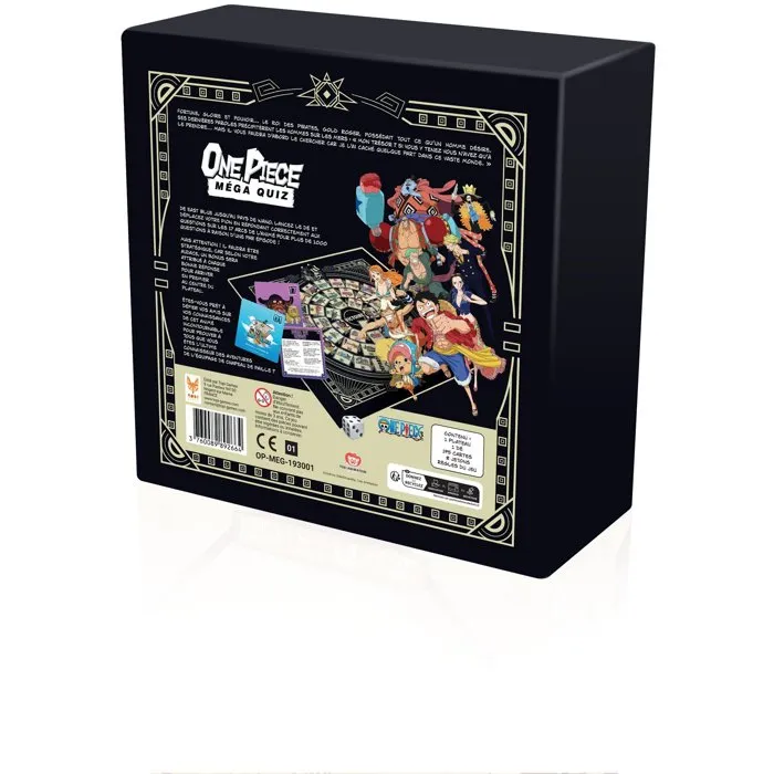 Topi Games One Piece Le Mega Quiz - Jeu de société - 2 à 8 joueurs - Dès 7 ans