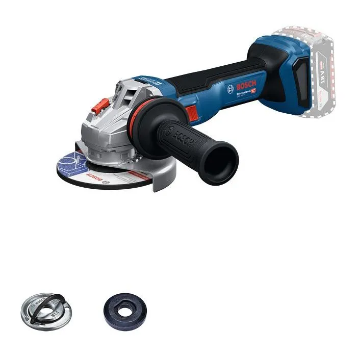 Bosch GWS 18V-11, Meuleuse angulaire sans fil 125 mm 18 V, Boîte carton - Version solo - Outil électroportatif professionnel