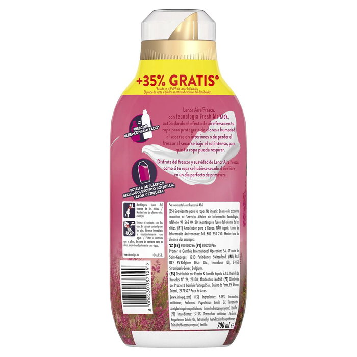 Lenor Adoucissant Liquide Concentré Fresh Air Wildflowers 50 Doses