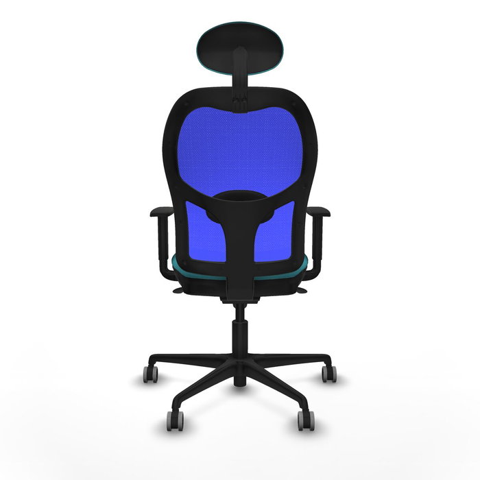 Piqueras y Crespo Chaise de Bureau Jorquera 1D036G1 Turquoise avec Appui-tête Piqueras y Crespo Chaise de Bureau Jorquera 1D036G1 Turquoise avec Appui-tête