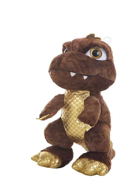 BigBuy Fun Jouet Peluche Saint Dragon 26 cm Vert