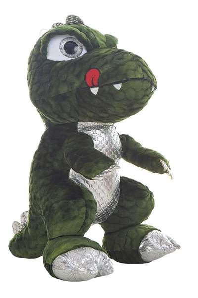BigBuy Fun Jouet Peluche Saint Dragon 26 cm Vert