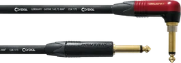 CORDIAL Câble de guitare Silent jack recto/angulé 3 m