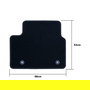 OCC Design Tapis Sur Mesure Opel Insignia 2808-2817 5Pz OCCOP0028 Velours/Polyprop 1900g/m²