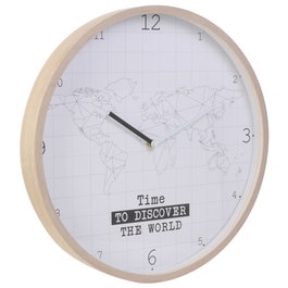 Home Deco Factory Horloge murale Mapamundi 40 cm