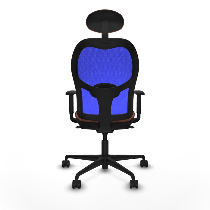 Piqueras y Crespo Chaise de Bureau Jorquera 1D036N1 Bleu et Marron Piqueras y Crespo Chaise de Bureau Jorquera 1D036N1 Bleu et Marron