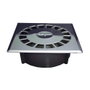 Tecnoagua T-88I Siphon vertical standard en PVC et inox 15x15 cm / Ø75-50 mm