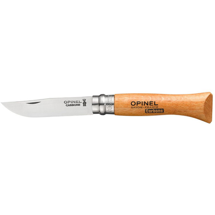 Couteau Opinel Nº6 Acier au carbone Bois de hêtre 7 cm Couteau Opinel Nº6 Acier au carbone Bois de hêtre 7 cm