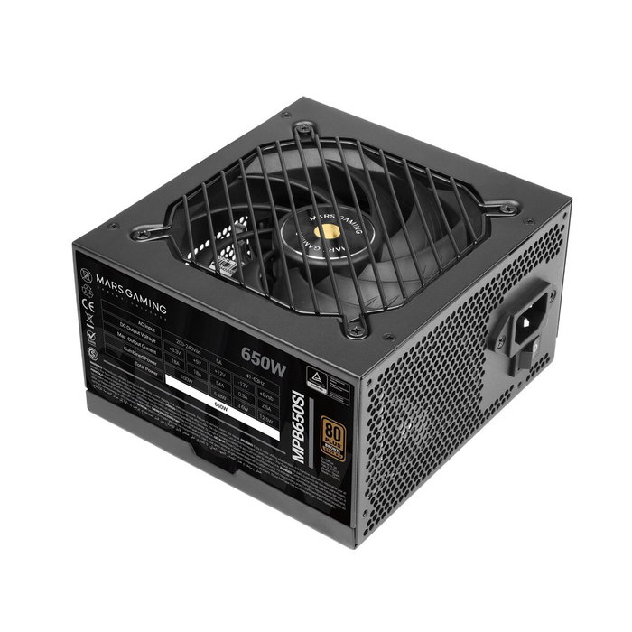 Bloc d’Alimentation Mars Gaming TACMARS-MPB650SI 650 W 80 Plus Bronze