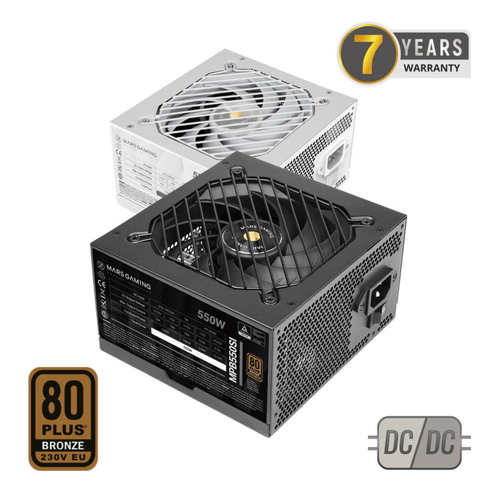 Bloc d’Alimentation Mars Gaming TACMARS-MPB650SI 650 W 80 Plus Bronze