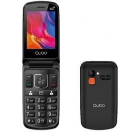 Téléphone portable pour personnes âgées Qubo P-210NW 4G Noir 128 GB 256 GB Single Core 75"