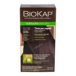 BIOKAP TINTE castaño avellana 5.05 DELICATO 140ml. de coloration permanente