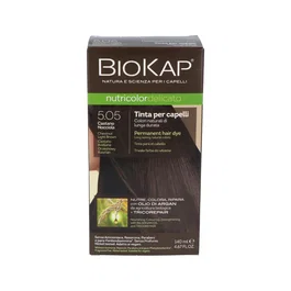 BIOKAP 5.05 Delicato Teinte Châtain Noisette 140 ml - Coloration Végétale Bio