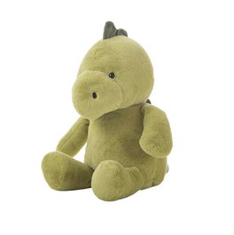 Creaciones Llopis DINO VERDE KAI Peluche dinosaure en polyester vert 40 cm, pour enfants dès la naissance, sans montage