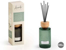 Acorde Mikado Redondo 500 ml Warm Cotton Diffuseur à tiges en verre 8 x 32 x 8 cm (Set de 6)