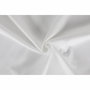 BigBuy Home Parure de couette Satiné Blanc 220 x 240 cm avec 2 taies d'oreiller 60 x 60 cm