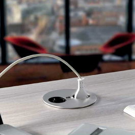 BACHMANN Modulo Embutir Twist 2 Prises Inox, Encastrable, 40mm Profondeur, Design Primé, 2M Cable