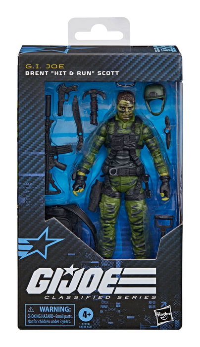 Hasbro G.I. Joe Classified Series figurine Brent « Hit & Run » Scott 15 cm