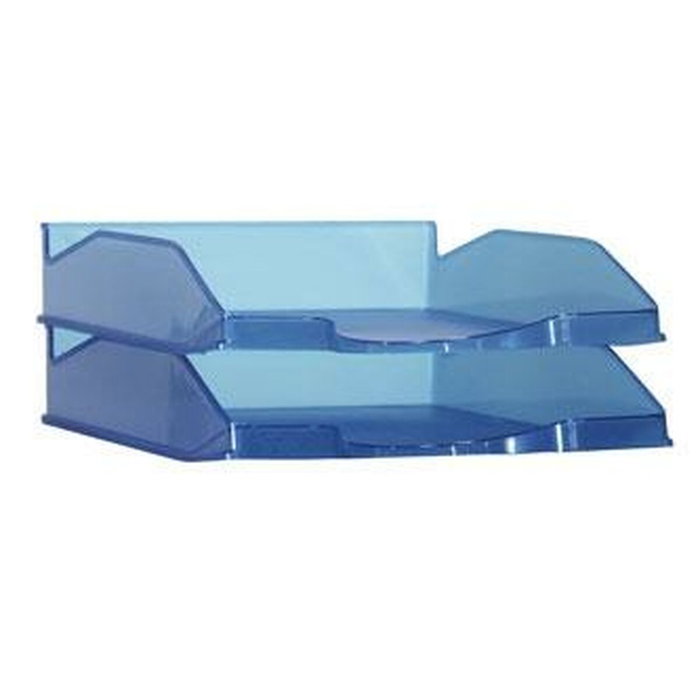Boite d’archivage Archivo 2000 Bleu A4 Feuille Plastique (6 Unités)
