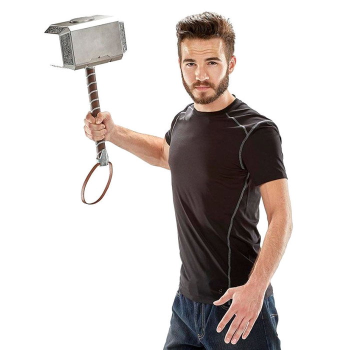 Hasbro Marvel Legends Thor Mjolnir Marteau Électronique Hasbro Marvel Legends Thor Mjolnir Marteau Électronique