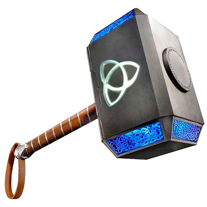 Hasbro Marvel Legends Thor Mjolnir Marteau Électronique Hasbro Marvel Legends Thor Mjolnir Marteau Électronique