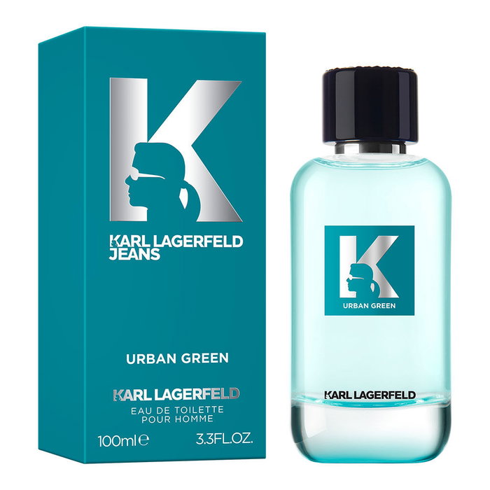 Karl Lagerfeld Urban Green Eau de Toilette Fougère Boisée 100 ml Homme Vaporisateur