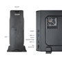 Tooq Boîtier PC TQC-3007U3C-B Noir Micro-ATX Mini-ITX avec Alimentation 500W USB 3.0