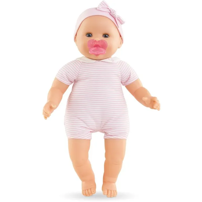 Corolle Mon adorable grand poupon 36 cm, poupée avec corps souple, yeux dormeurs et senteur vanille, dès 2 ans