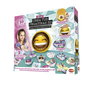Bizak - Kit DIY Création de Stickers 3D Smiley avec Paillettes, Gemmes et Sprinkles - Âge recommandé : +6 ans - Réf. 63332665