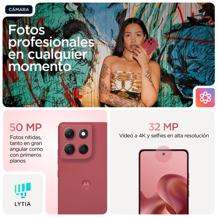 Motorola Moto G86 5G 512GB Rose Crisantemo