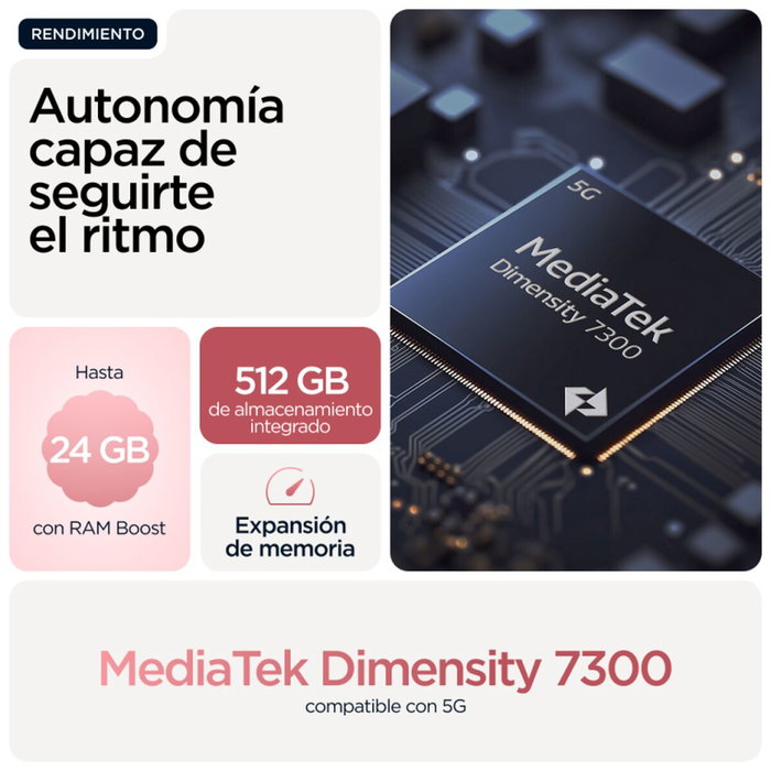 Motorola Moto G86 5G 512GB Rose Crisantemo