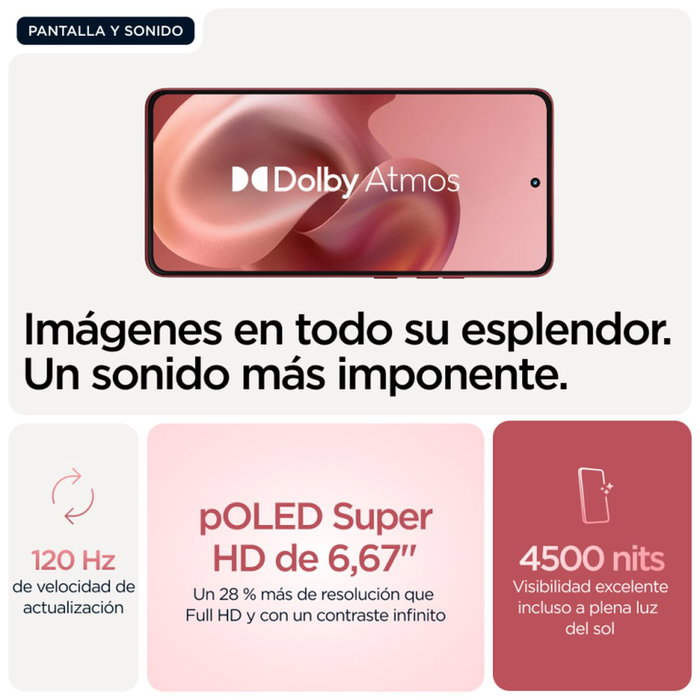 Motorola Moto G86 5G 512GB Rose Crisantemo