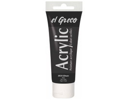 Kreul Peinture acrylique el Greco Negro Black 75ml