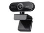 Sandberg Webcam USB Flex - Microphone intégré - Résolution Full HD 1080P - Installation sans pilote - Pour visioconférences et appels vidéo