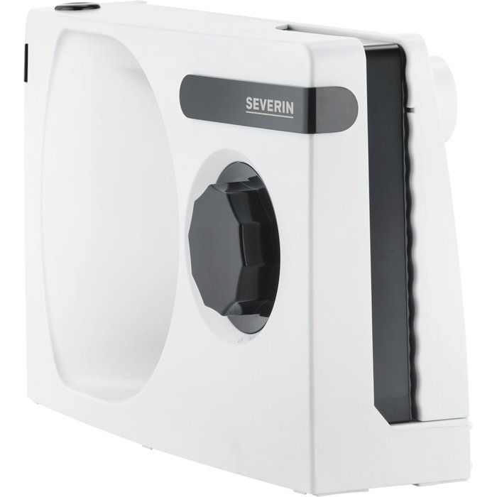 Severin AS 3912 Trancheuse électrique compacte blanche