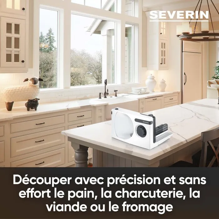 Severin AS 3912 Trancheuse électrique compacte
