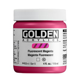 Golden Couleurs Acryliques Heavy Body Magenta Fluorescente 118 ml