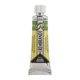 Rembrandt Aquarelle Vert Oxyde de Chrome 668 en tube de 10 ml