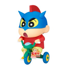 BANPRESTO Figura Shinnosuke Nohara Action Kamen Crayon Shinchan 16cm