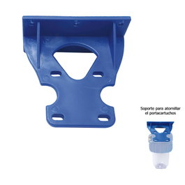 MAURER Support porte-cartouches bleu