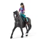 Schleich 42541 HORSE CLUB - Figurine Cavalière Lisa et Storm avec 10 éléments dont 1 Cheval Hanovrien, Coffret Jouet pour Enfants 5 ans et plus