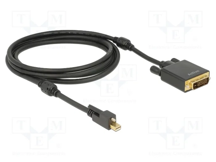 DELOCK Câble DVI-D (24+1) vers mini DisplayPort 1.2, 2m DELOCK Câble DVI-D (24+1) vers mini DisplayPort 1.2, 2m